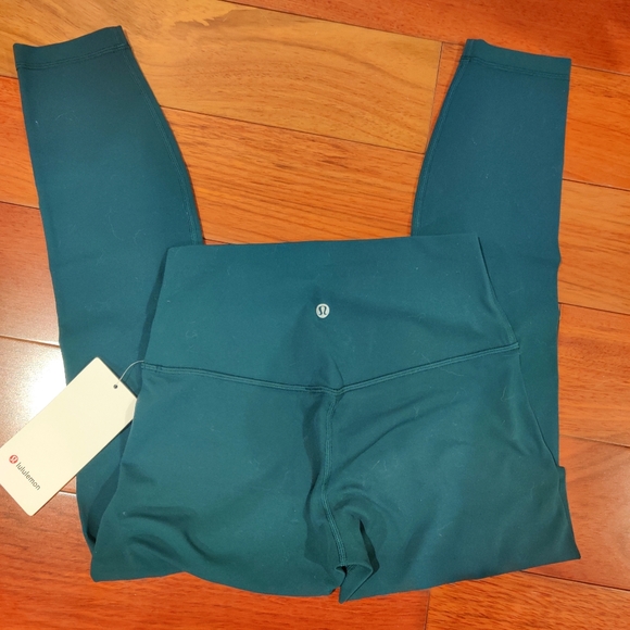 Lululemon Align Leggings Submarine Green Sz 6 BNWT - Picture 5 of 7
